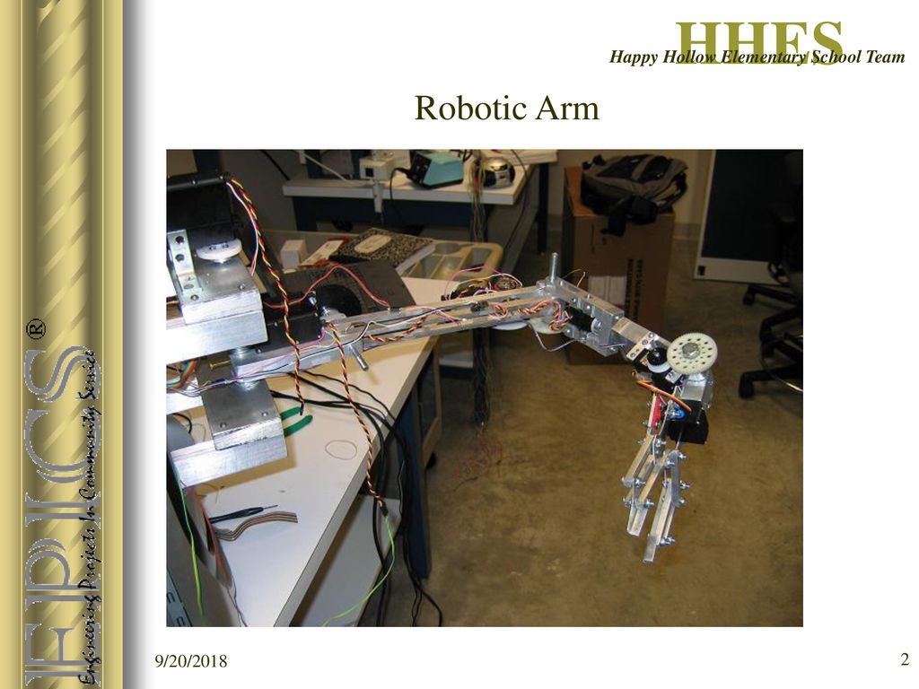 Robotic arm cheap project ppt